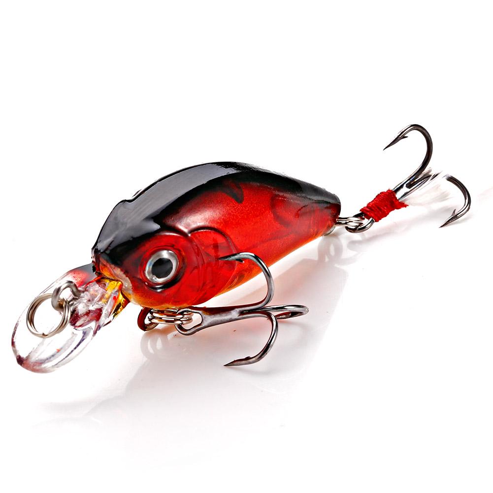 

Рыболовная приманка с твердой приманкой для гольяна с тройным крючком, искусственная приманка для ловли окуня и форели