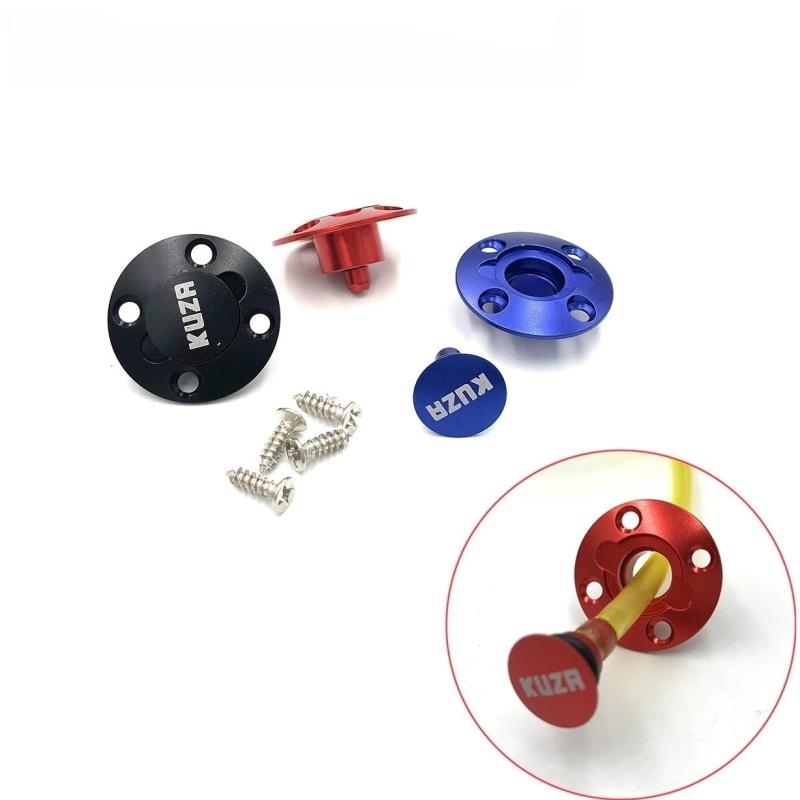 1 Set Rc Boat Aircraft Smoking System Fuel Gas Airplane Fuel Filler Aluminum Fuel Filler Dot With Or Without Magnetic Plug Port