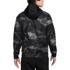 Nike FW22 Full Print Hooded Pullover Sweatshirt Men Tops Black DQ6950-010