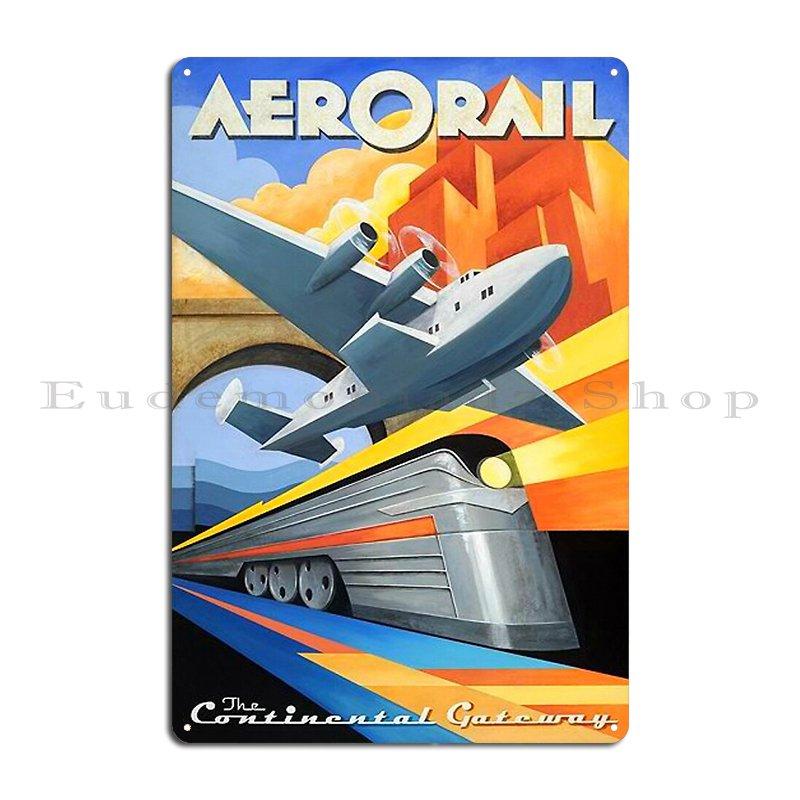 Orient Express Constantinople Trans Europe Express Vintage Train Travel Metal Printing Garage Club Cave Painting Tin Sign Poster