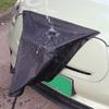 Electrical Vehicle Front Charger Plug Port Cover Magnetic Protector All-round Waterproof Dustproof Charger Protect Hood