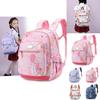 Cute And Fun Durable Nylon School Backpack For Boys And Girls With Comfortable Arm Straps And Cartoon Print