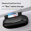Cutie Ochelari Auto Suport Portabil Ochelari de Soare Auto Suport Ochelari de Condus Carcasă Ochelari Cutie Depozitare Multifuncțională Parasolar