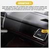 Car Plastic Trim Restorer Nano Ceramic Coating Vinyl Rubber Interior Exterior Polish Repair Kit