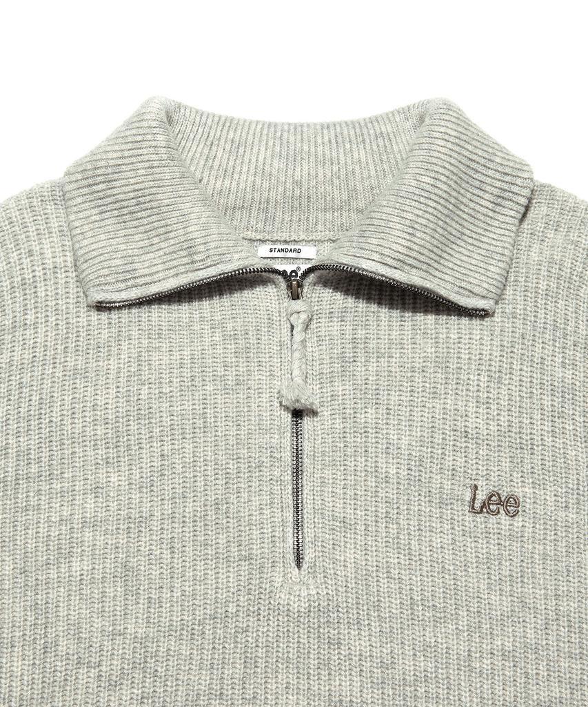 LEE Half-Zip Knit Oatmeal