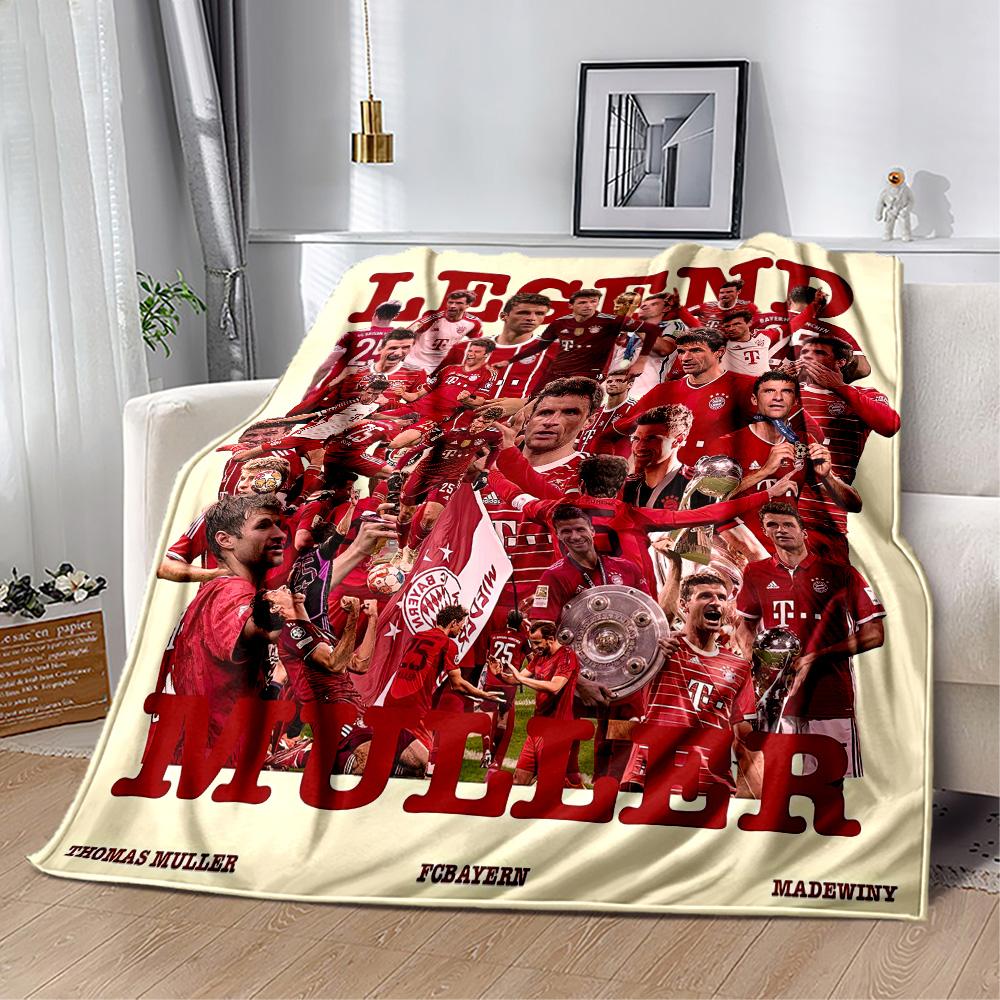 Bayern Munich Blanket Soft Warm Cozy Great for Livingroom Office Couch for All Occasions Warmthful Decor Best Holiday Gift for Friends Family