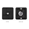 40*38mm Size Aluminum Alloy Universal Quick Release Plate D 40T QR Plate with 1 4 Inch Screw for Arca Swiss Benro