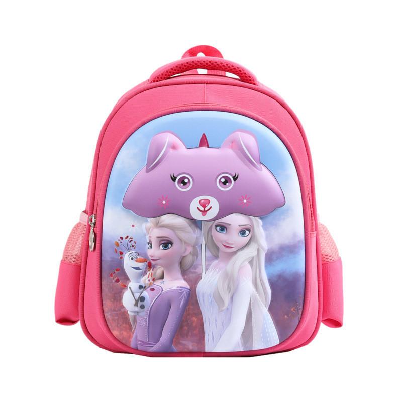 Trendy Cartoon Hard Shell Backpack For Kids Durable Nylon Material Cute Design
