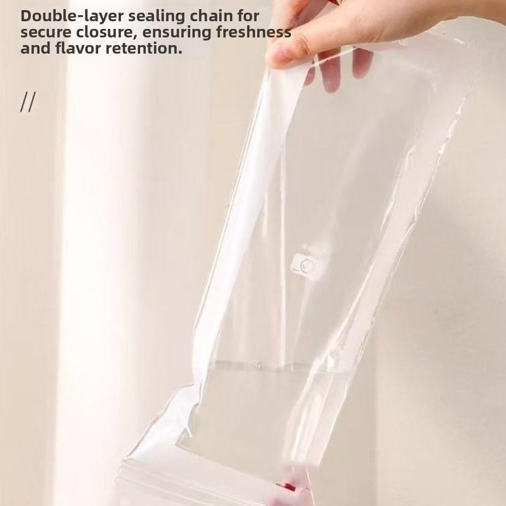 Transparent Fresh-keeping Bag Sealed Thickened Vegetables Storage Bag Leak-Proof Humidity Resistant Food Containers Food Storage