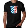 Wappen Niederbayerns, Deutschland T-Shirt Schnelltrocknend Trainings-Kurzarm-T-Shirt