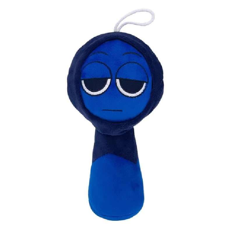 

Игрушка-плюш Incredibox Sprunki, мультяшная мягкая кукла, игровые аксессуары, украшение Dark Blue