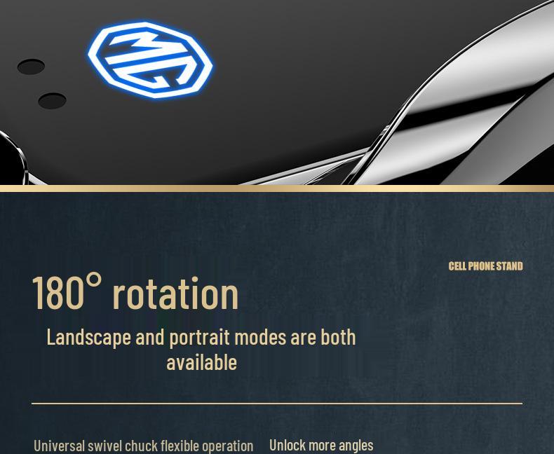 MG5 Wireless Charging Car Phone Holder & Stand with Smart Induction