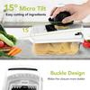 15 In 1 Multi-Functional Food Chopper With Container Vegetable Cutter Kitchen Vegetable Slicer, Grater, And Chopper