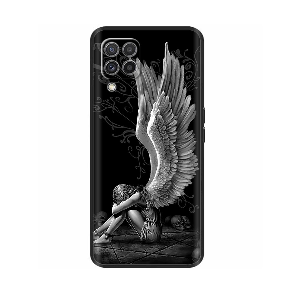 For Samsung Galaxy A12 Case 6.5'' Stylish Painted Cover Soft Silicone Phone Case For Samsung A12 M12 SM-A125F A127F N125F Coque