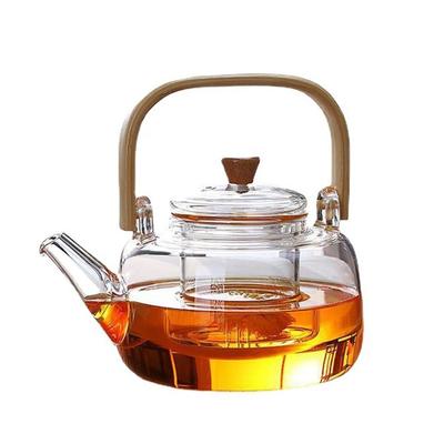 With Filter Glass Teapot 1000ml Tea Pot New Tea Maker  Home Office