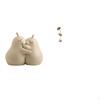 Hugging Ceramic Bookend Metal Sculpture Fine Workmanship Bookshelf Ornament Creative Abstract