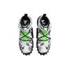 Off-White x Nike Air Force 1 Mid SP Leder Grim Reaper Herren Sneaker Schwarz DR0500-102