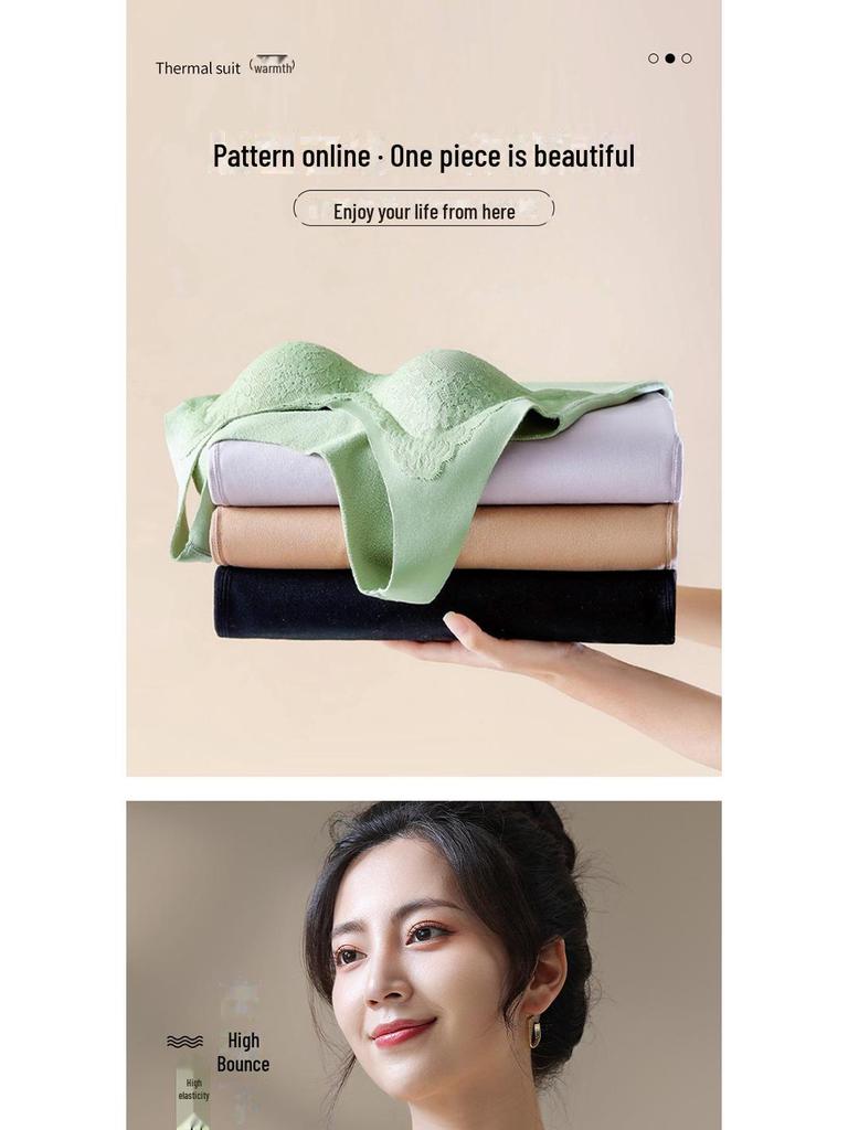 German Velvet Self-Heating Thermal Vest with Chest Pad - Silk Cashmere, Double-Sided, Thickened for Warmth