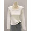 Women's Slim-Fit Long Sleeve Square Necktop - Spring/Autumn Essentials
