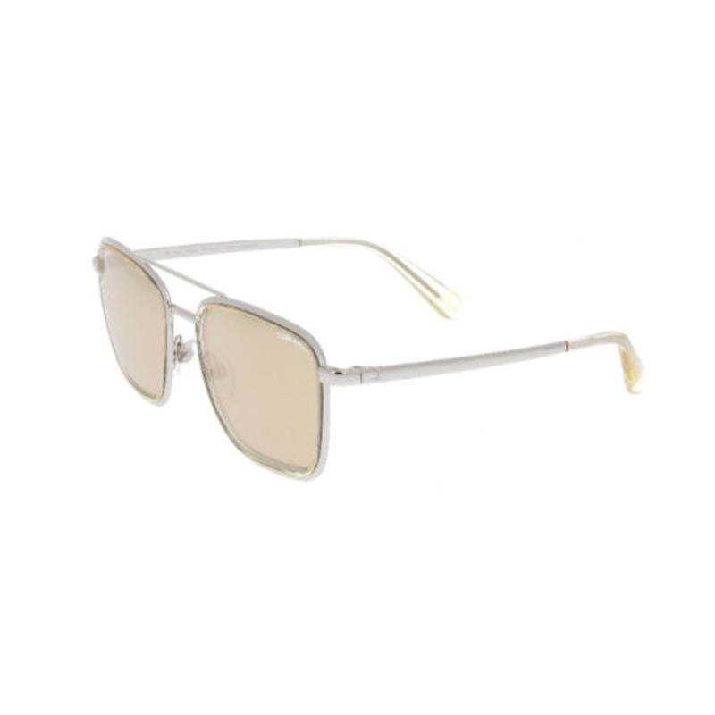 

CHANEL Temple Logo - Aviator Sunglasses Women s Silver срібний