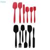 6Pcs Silicone Baking Spatula Cake Cream Spatulas Heat-Resistant Non-stick Kitchen Utensils