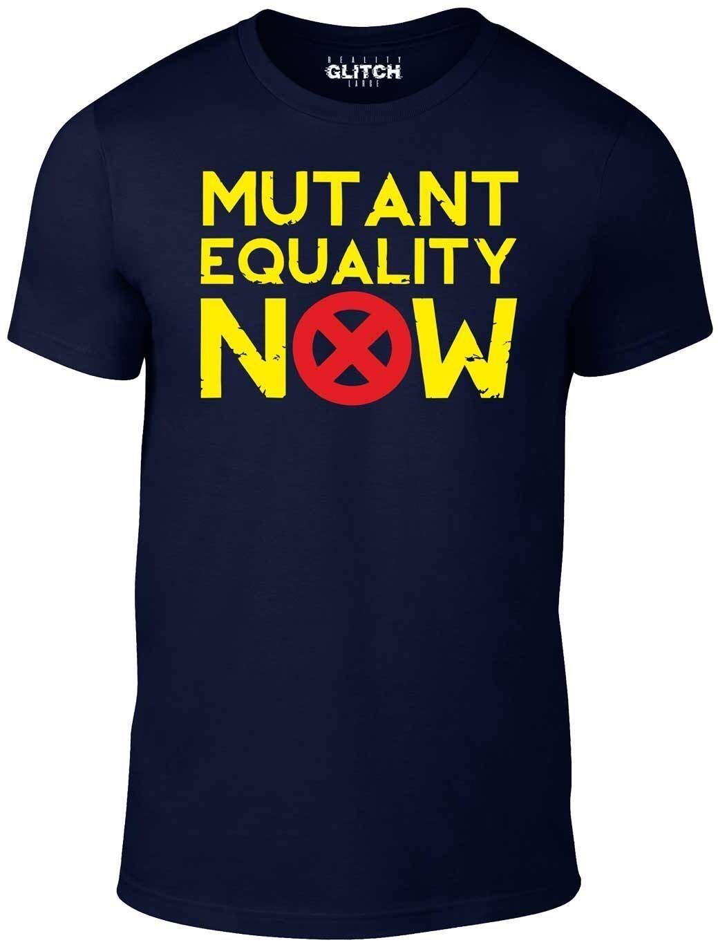 Mutant Equality Now Men s T-Shirt Mens Womens Tees Top – Superhero Activist Funny Gift Tee S