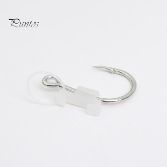 Live Bait Hooks 5/10/15/20Pcs Luminous Shrimp Hooks, Glow-in-the-dark Fishhook with Barb, High Fishing Carbon Steel Hook for Freshwater Saltwater
