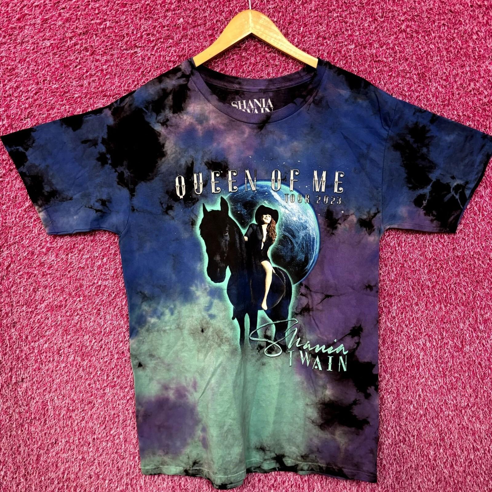 Shania Twain Queen of Me 2023 Tour Country Pop Tie Dye Large S