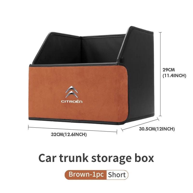 

Car Trunk Storage Box Multiuse Portable Storage Organizer Tool For Citroen C5 C1 C2 C6 C4L DS3 DS4 DS5 C-Elysee Grand Berlingo