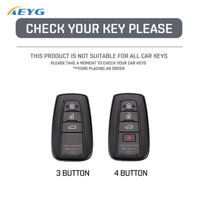 3/4 Buttons Tpu Car Key Case Protector Accessories For Toyota Chr Camry Corolla Rav4 Highlander C-Hr Prius Land Cruiser Prado