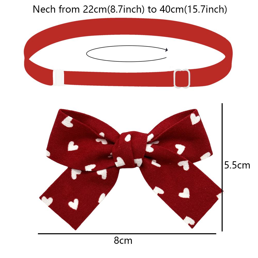 50/100pcs New Dog Bowties Pet Supplies Red Bowknot For Small Dog Cat Fashion Cute Pet Bow Tie Dog Supplies Dog Grooming Bows
