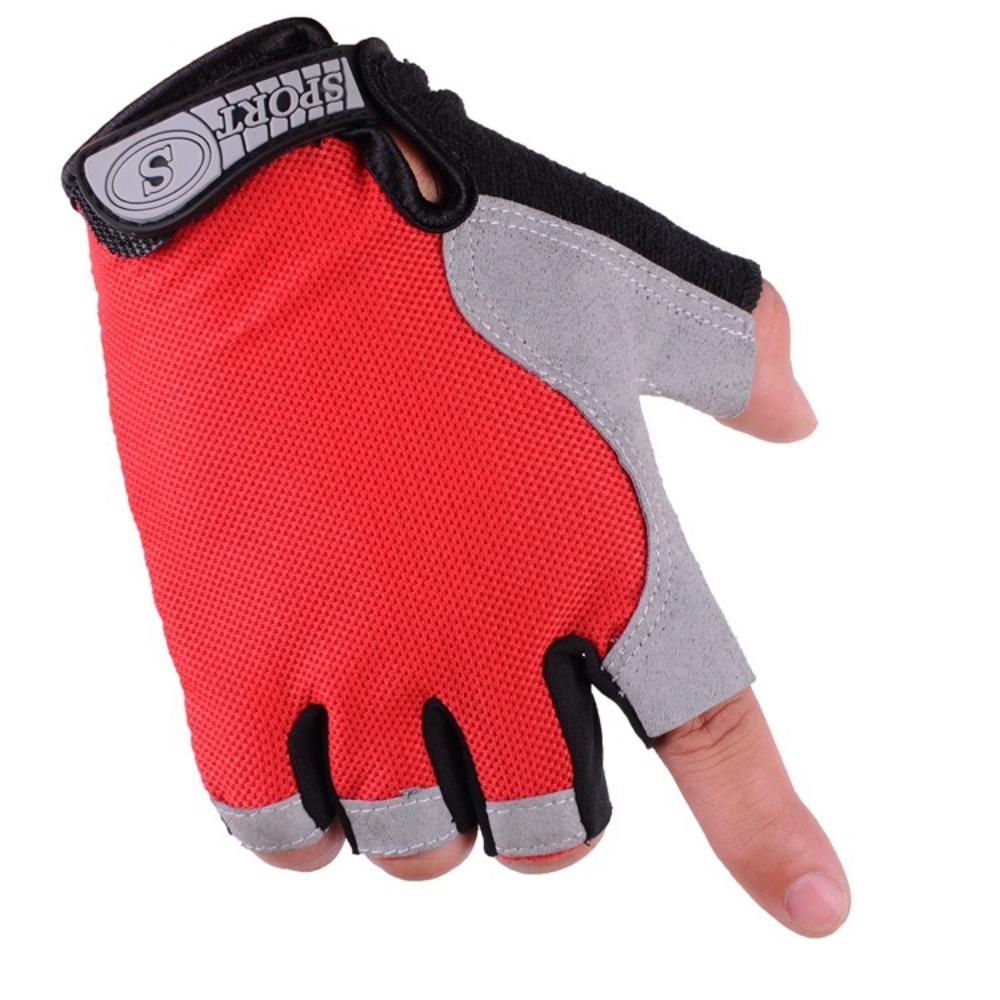 Outdoor Sports Cycling Gloves Half Finger Thin Non-slip Wear-resistant Breathable Mountain Bike Sports Half Finger Gloves