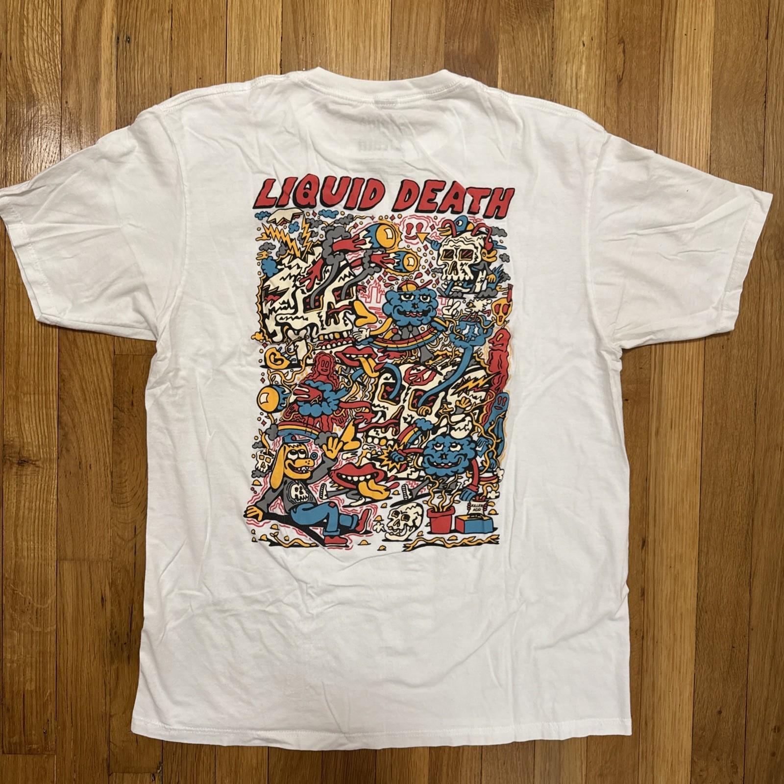 Killer Acid Liquid Death T- Size Large Unisex T-Shirt XXL