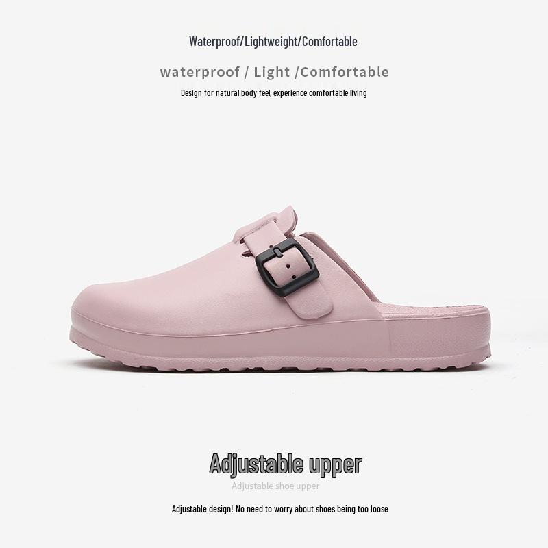 Women's Baotou Slippers - Lightweight, Lab/Nurse Friendly, Unisex Home Shoes Available