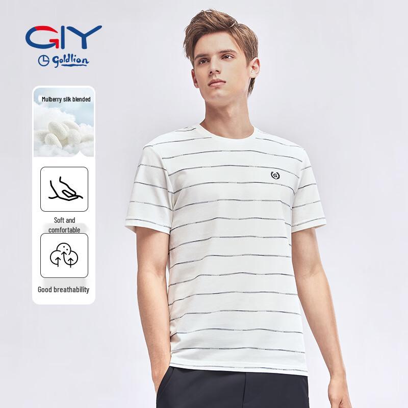 

Goldlion Men s Plaid Short Sleeve T-Shirt 2XL