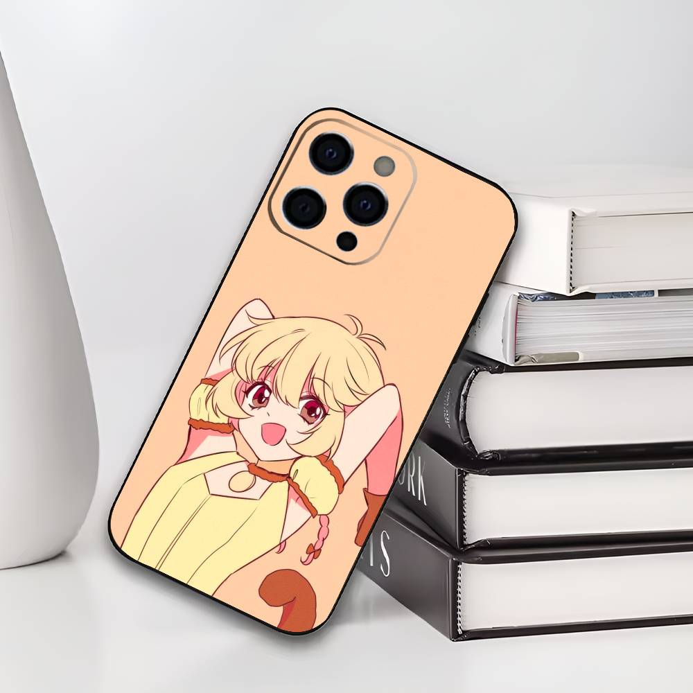 Tokyo M-Mew M-Mew Magical girl Phone Case For iPhone 17,16,15,14,13,12,11 Plus,Pro Max,XS,Soft Black Cover