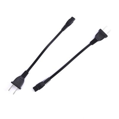 Universal Dual Hole Flashlight Charger Power Cord 110V 220V Direct Plug-in Charging Cable for Flashlight Torch