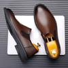 Luxury Men's Dress Shoes Classic Business Casual Leather Shoes Italian Formal Shoes for Men Slip-On Loafers Oxford Driving Shoe