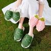 Creative Cute Turtle Cotton Slippers for Kids - Warm, Plush, Thick-Soled Winter Indoor Shoes