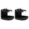 2pcs Foldable Car Cup Holder Vehicle Door Drink Holder with Screws for Marine Suv Van Boat