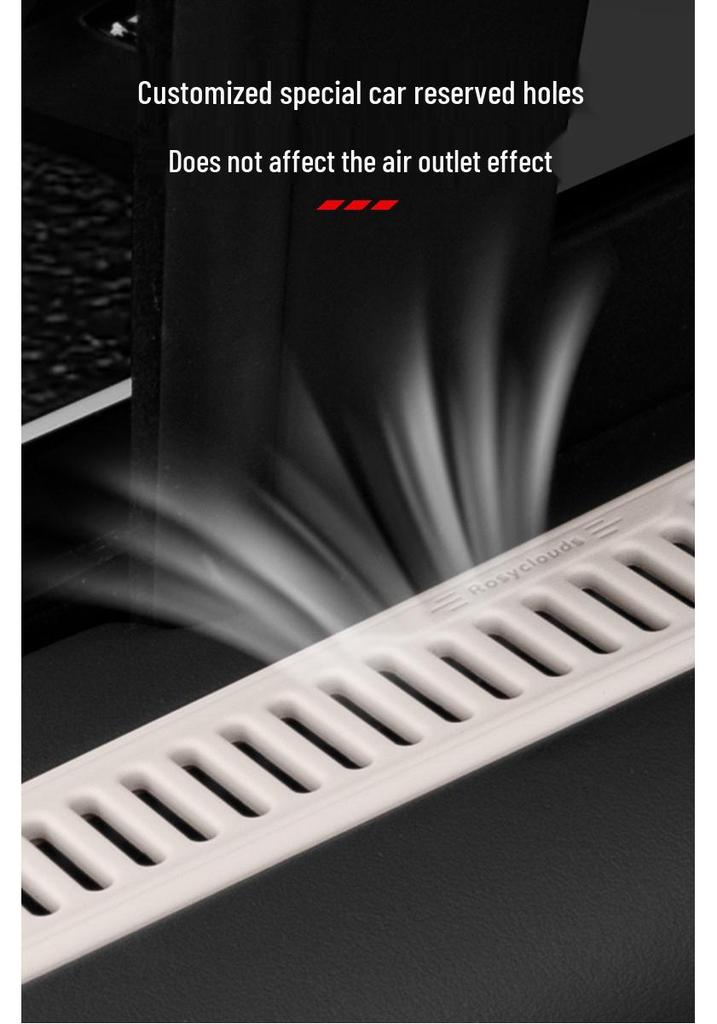 Ideal I6i8 Front Door Air Vent Silicone Cover – Car Interior Decoration & Protective Accessory