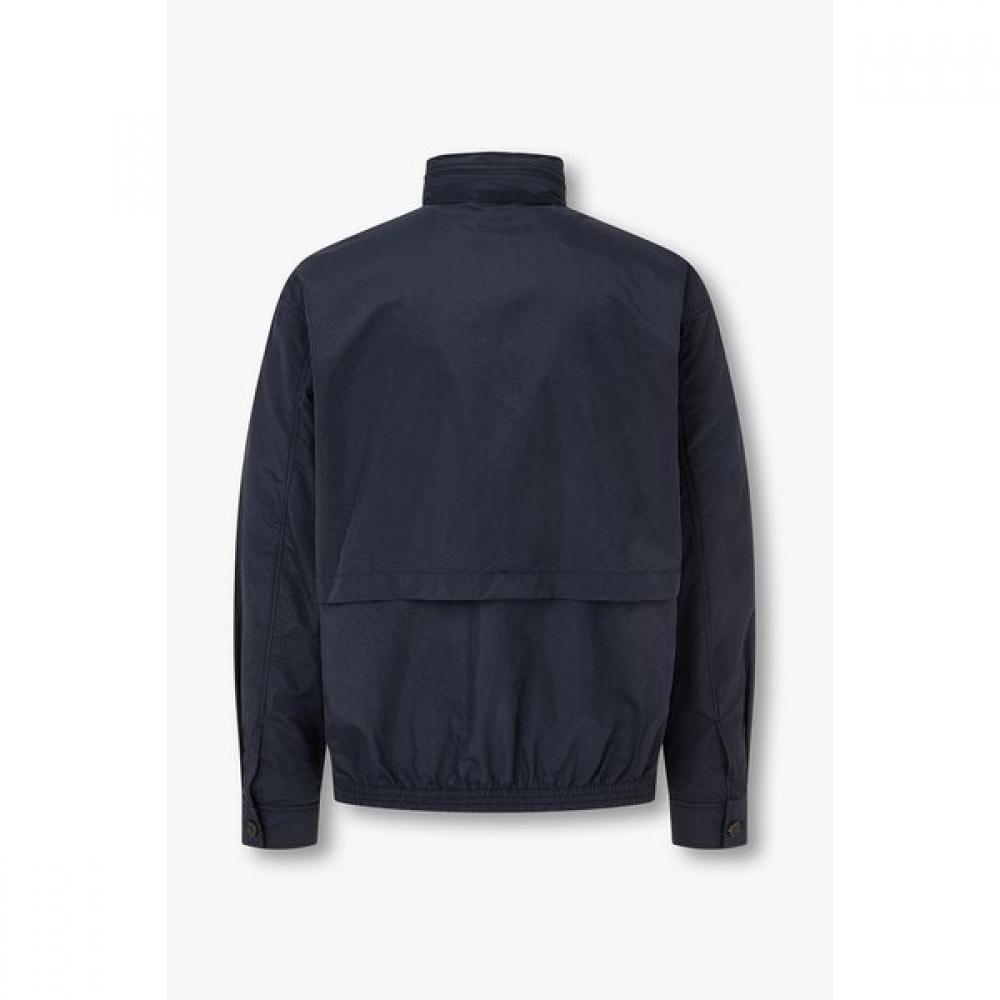 Emporio Armani Men S Hidden Hood High Neck Field Jacket A516110023