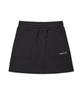 Oioi Collection Loop Logo Banding Skirt_Dark Gray