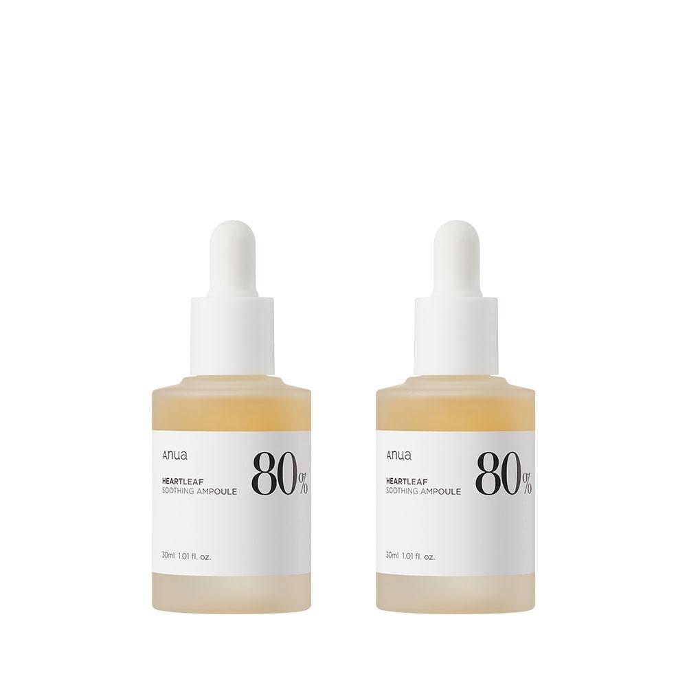 

[1+1] Anua Houttuynia Herbal 80 Увлажняющая успокаивающая ампула 30 мл Высококонцентрированная эссенционная сыворотка для проблемной кожи