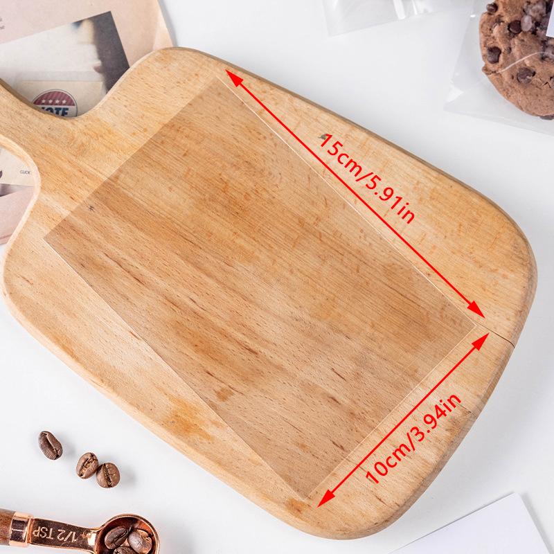 100 Adet Şeffaf Plastik Poşet Şeker Lolipop Kurabiye Ambalaj Poşetleri Etiketler Noel Hediye Kutuları Düğün Doğum Günü Partisi