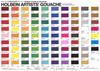 Holbein Opaque Watercolor Paints (Gouache) G715 15ml 24-Color Set 03715
