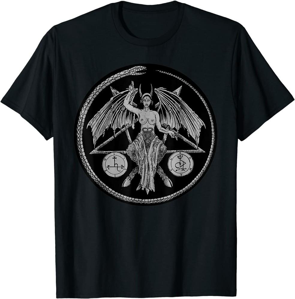 NEW LIMITED Lilith Female Devil Gothic Pagan Samael Witchcraft Occult T-Shirt Tops Tee
