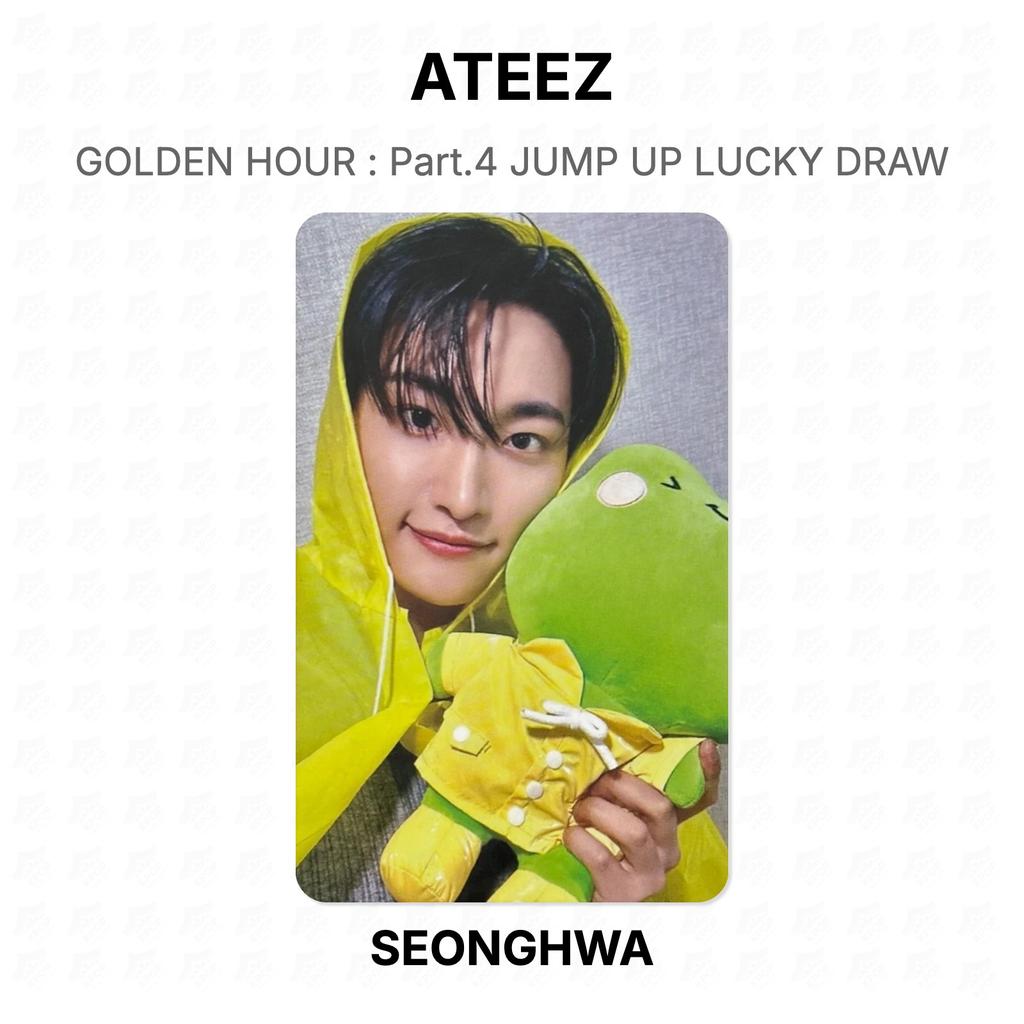 ATEEZ GOLDEN HOUR : Part.4 JUMP UP LUCKY DRAW Official Photocard