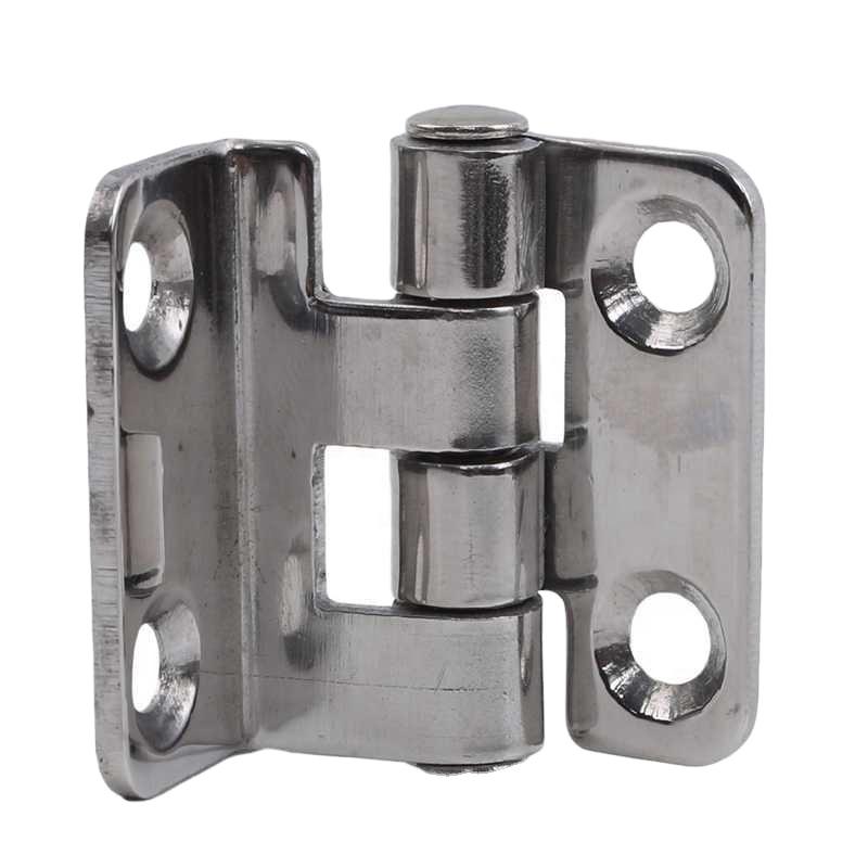 Stainless Steel Distribution Box Switch Cabinet Door Hinges Right Angle Bend High and Low Voltage Cabinet Hinge Industrial Hinge