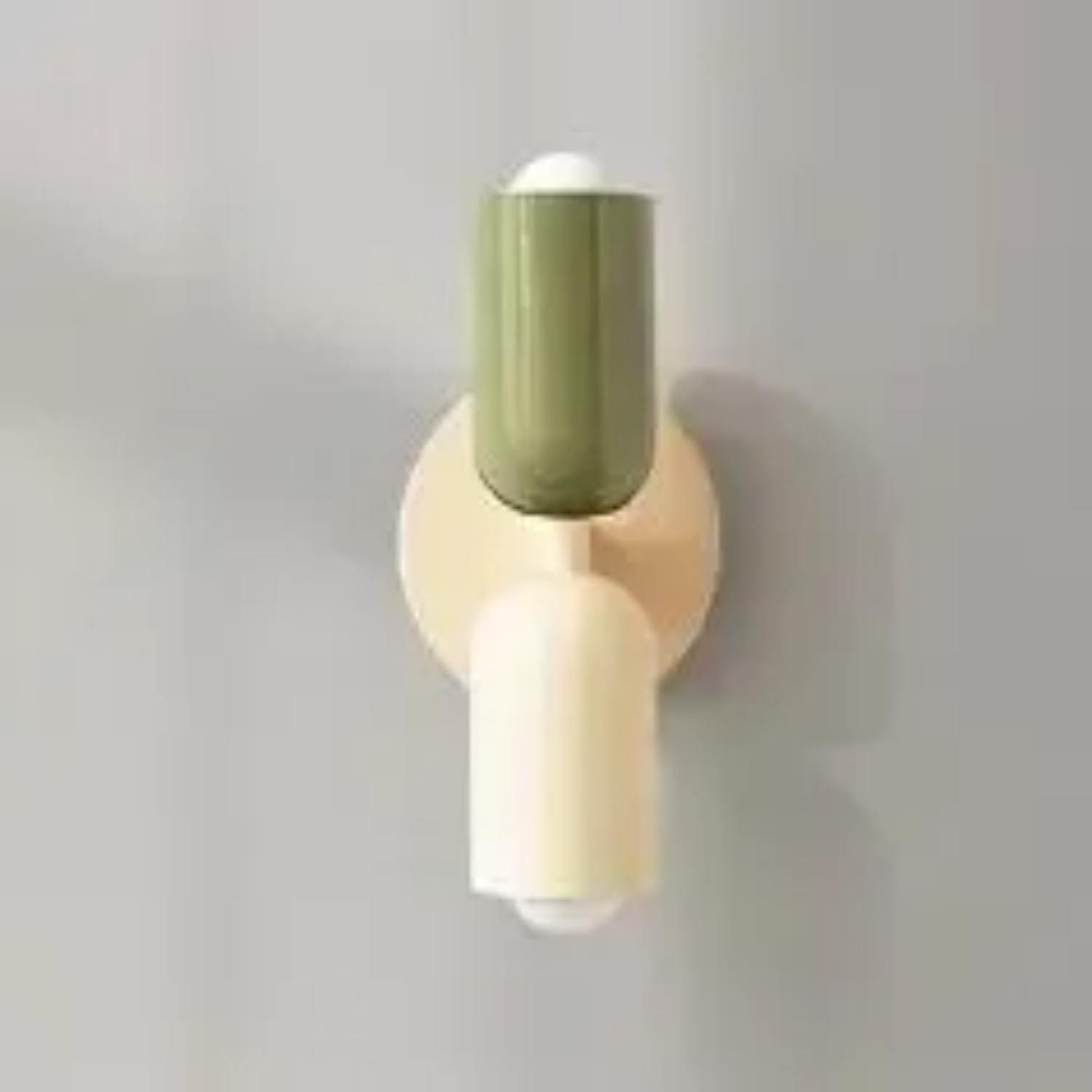 

Новый европейский креативный светодиодный настенный светильник с двумя лампами и мягким светом, с процессом покраски железа, без мерцания, видео атмосфера Without bulb